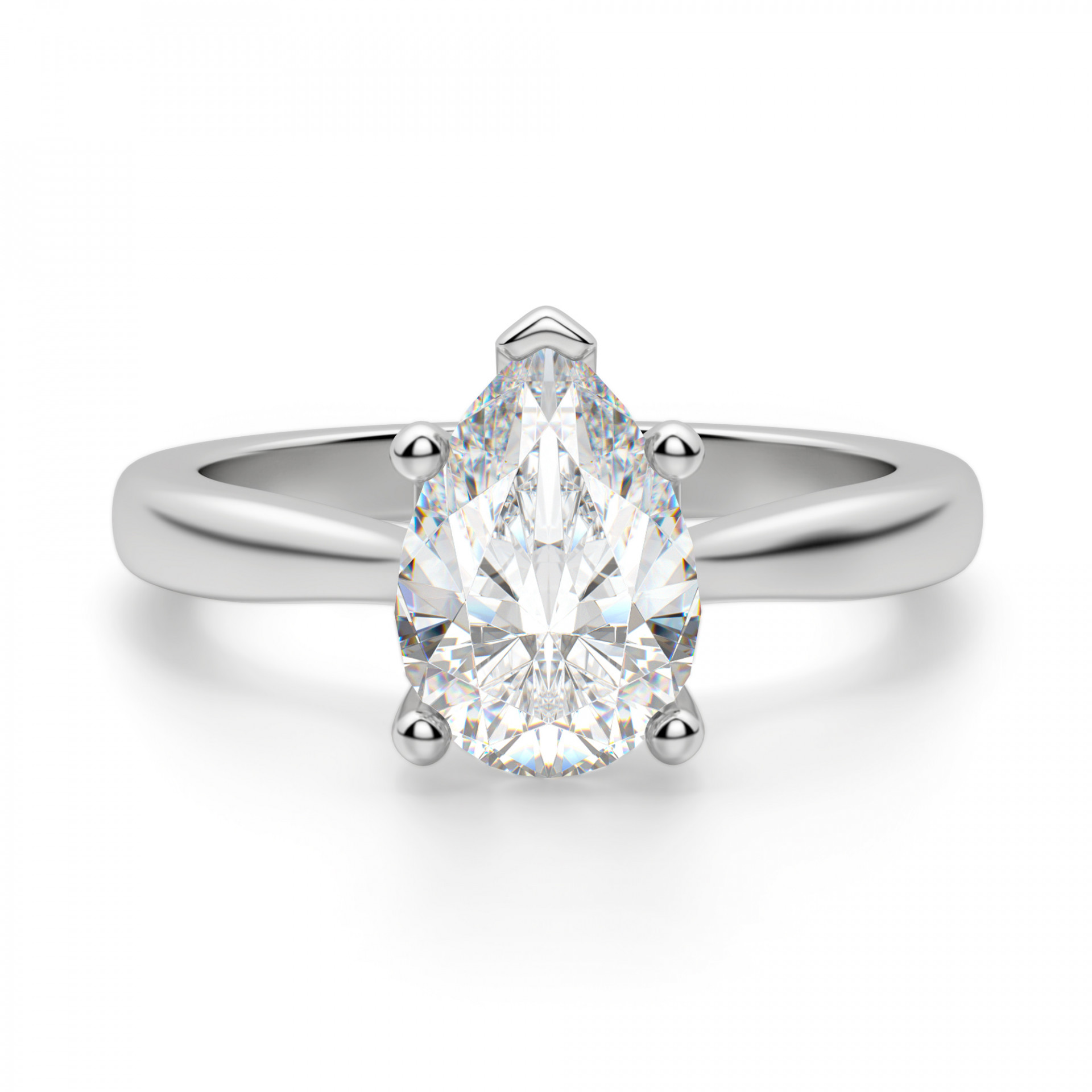 Pear Cut Engagement Rings - Engagement Rings