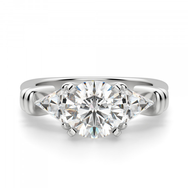 Engagement Rings | Solitare Accent | Maya Engagement Ring